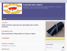 Tablet Screenshot of flocar-sudouest.fr